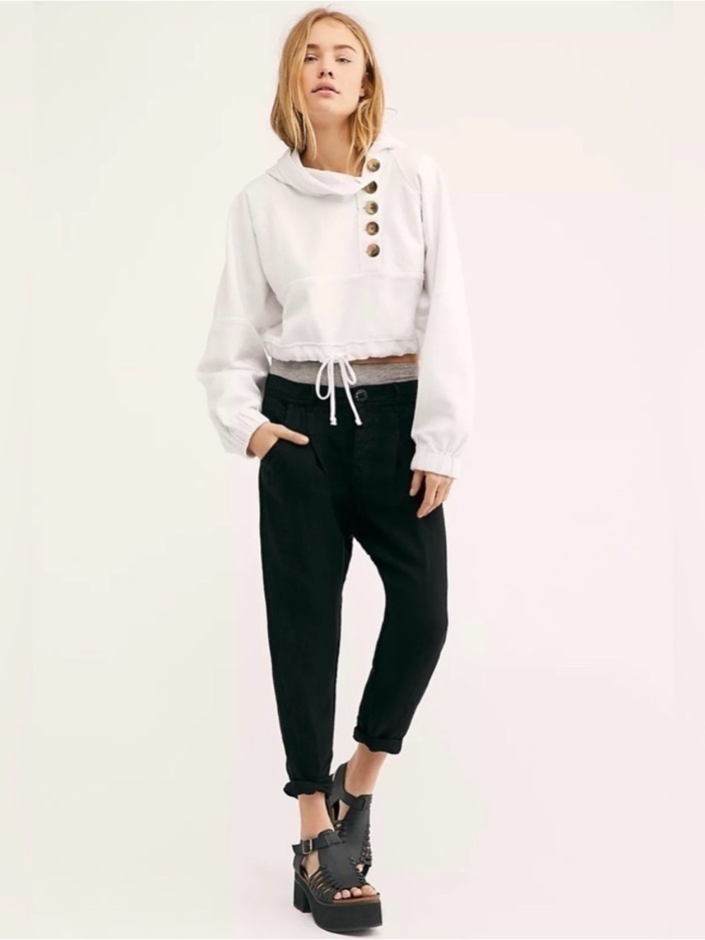 Free people Daytona boyfriend harem pants